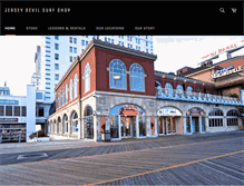 Tablet Screenshot of jerseydevilsurf.com